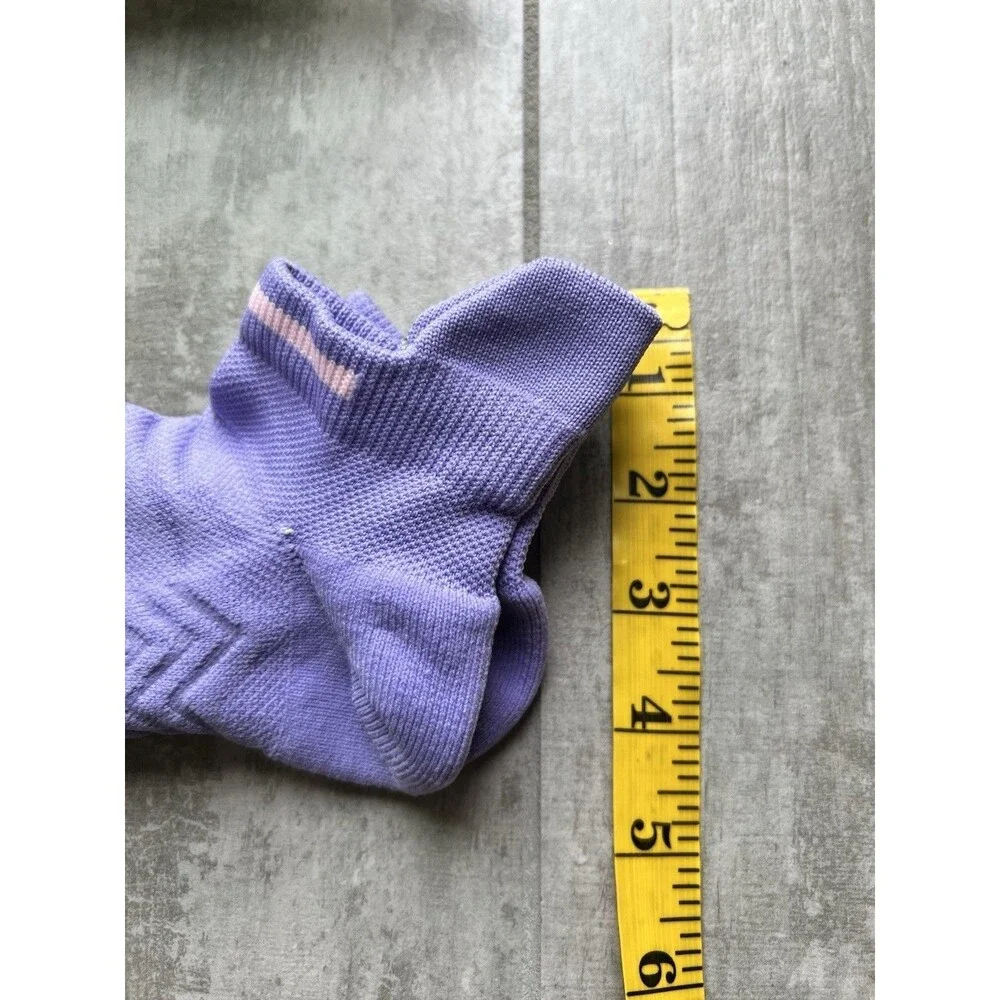 5 pairs Athletic Cycling Socks Breathable Running Heel Protection M Size 4-9